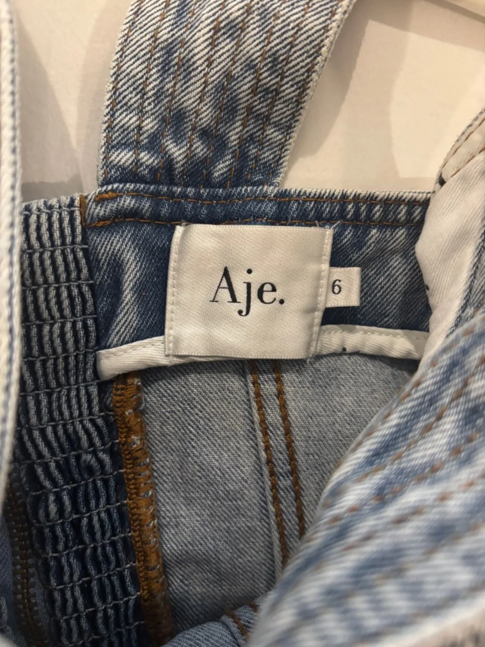 Aje Coast Denim Mini Dress - Picture 14 of 14